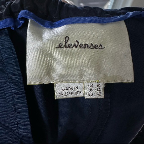 Anthropologie Navy Track Pants - Picture 2 of 6